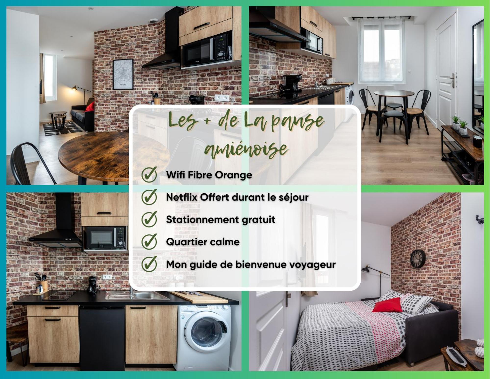 Location D'Appartements - Cosysejour - Calme Fibre Netflix Amiens Exterior foto